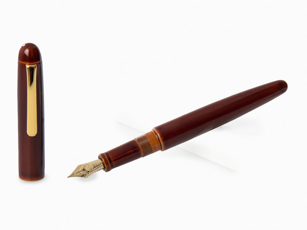 Nakaya Writer Füllfederhalter Toki-Tamenuri, Long, Writer-TM-L-GP-AU