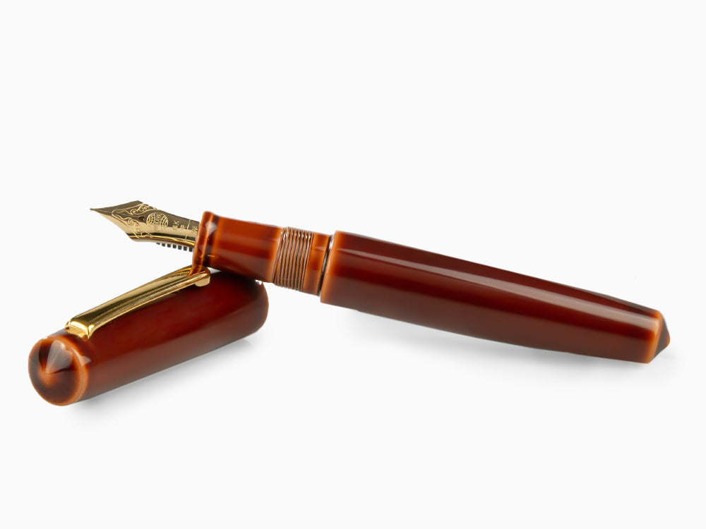 Nakaya Writer Piccolo Füllfederhalter Toki-Tamenuri, Urushi Lack