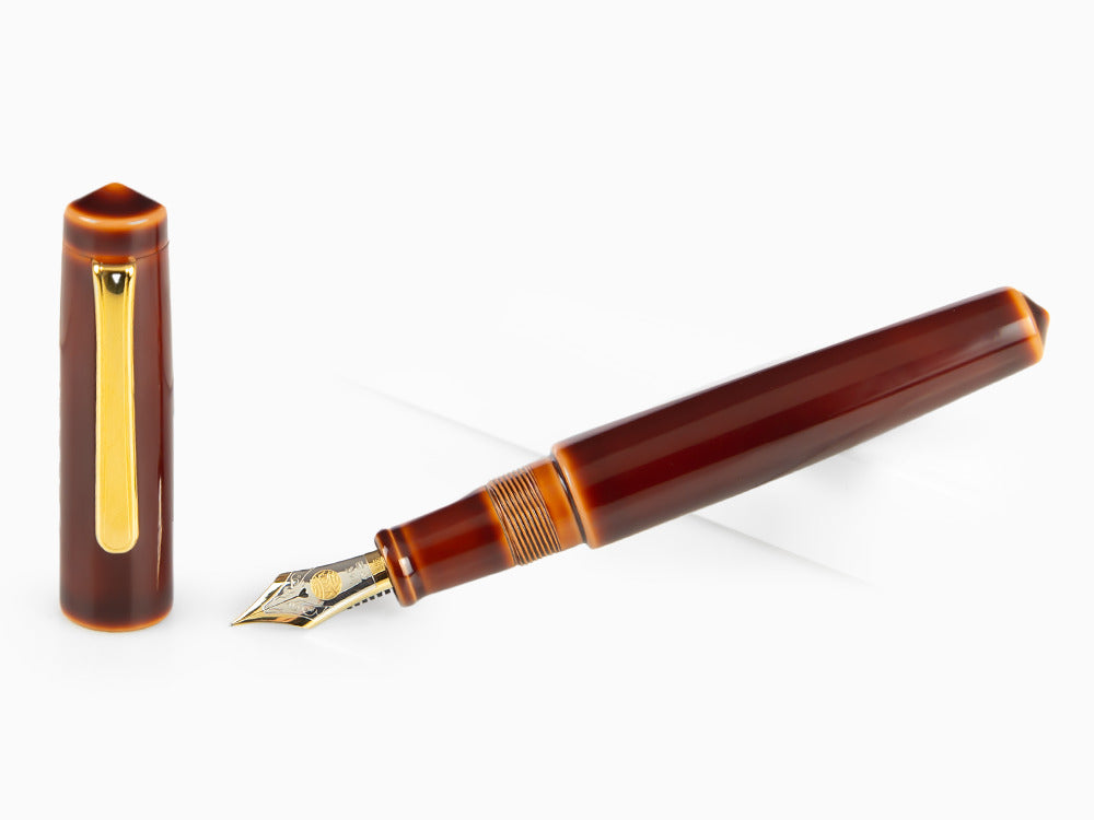 Nakaya Writer Füllfederhalter Toki-Tamenuri, Piccolo, Zweifarbig