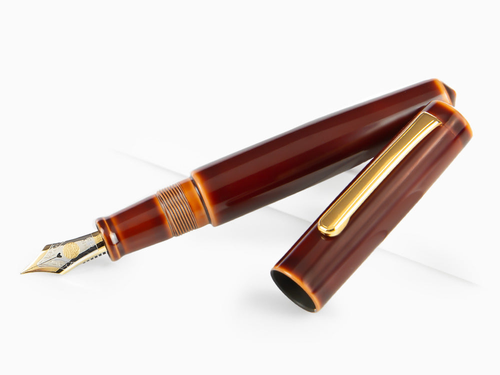 Nakaya Writer Füllfederhalter Toki-Tamenuri, Piccolo, Zweifarbig