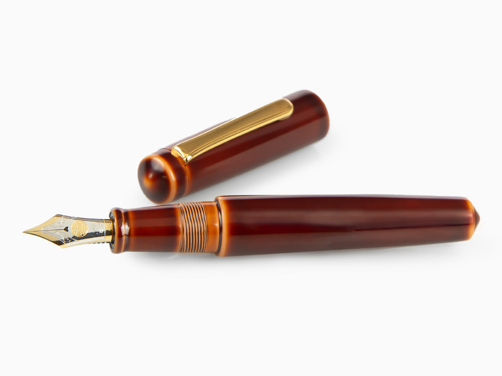 Nakaya Writer Füllfederhalter Toki-Tamenuri, Piccolo, Zweifarbig