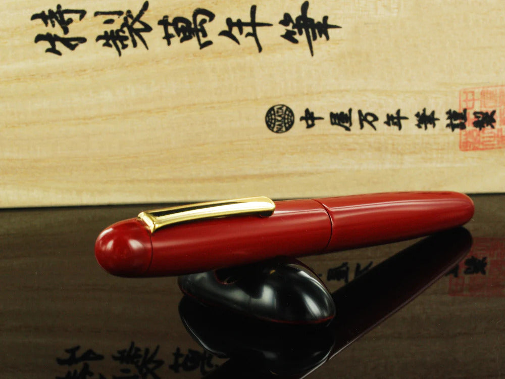 Nakaya Writer  Portable Füllfederhalter Shu-nurippanashi, Urushi Lack