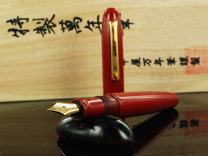 Nakaya Writer  Portable Füllfederhalter Shu-nurippanashi, Urushi Lack