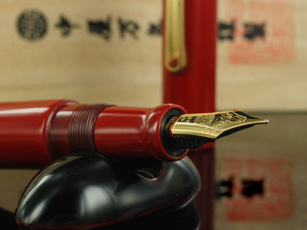 Nakaya Writer  Portable Füllfederhalter Shu-nurippanashi, Urushi Lack