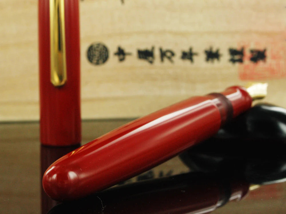 Nakaya Writer  Portable Füllfederhalter Shu-nurippanashi, Urushi Lack