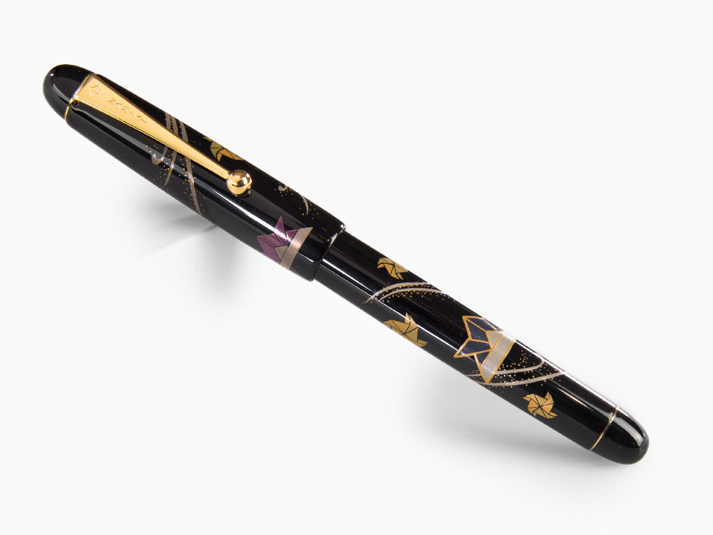 Namiki Nippon Art Origami Kabuto Füllfederhalter, Maki-e, FK-35-SM-KB