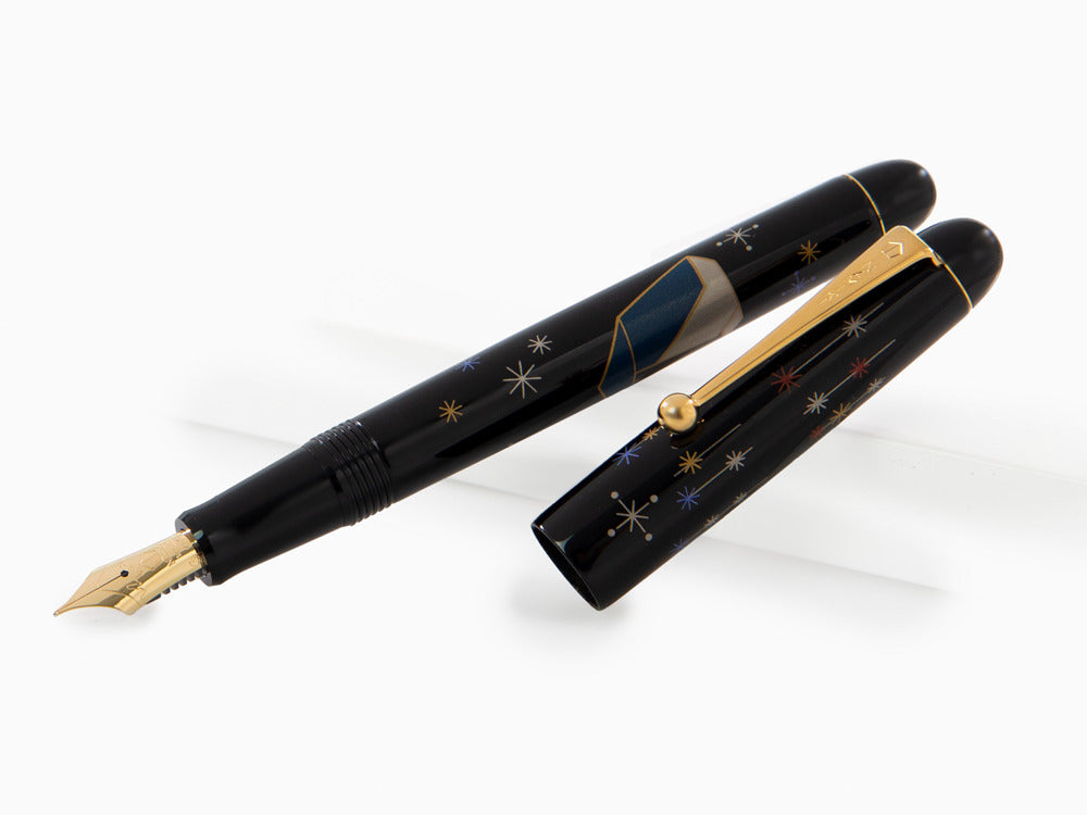 Namiki Nippon Art Origami Penguin Füllfederhalter, Maki-e, FK-35-SM-PE