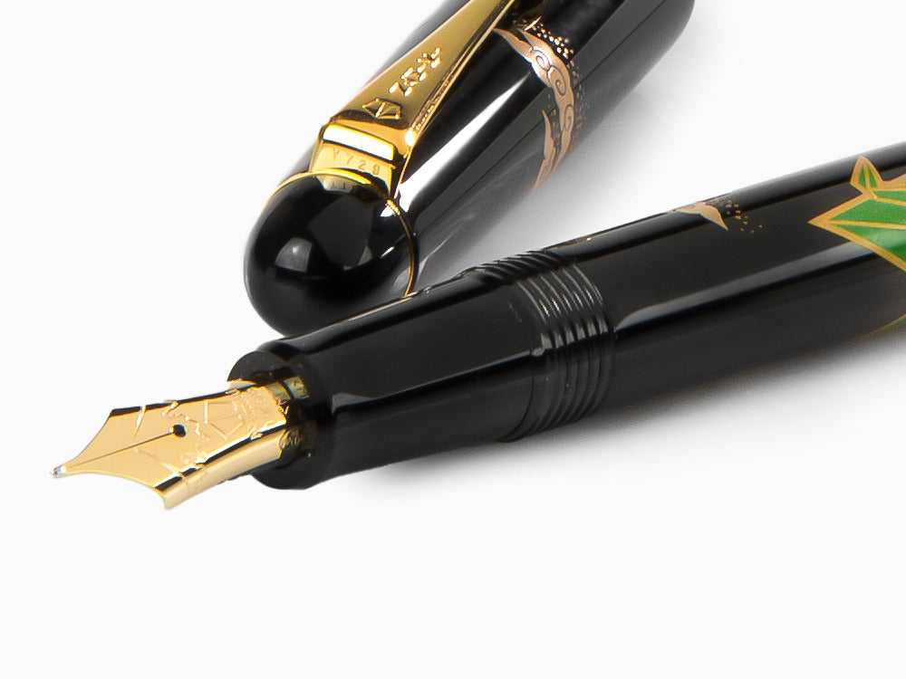 Namiki Nippon Art Origami Crane Füllfederhalter, Maki-e, FK-35-SMT