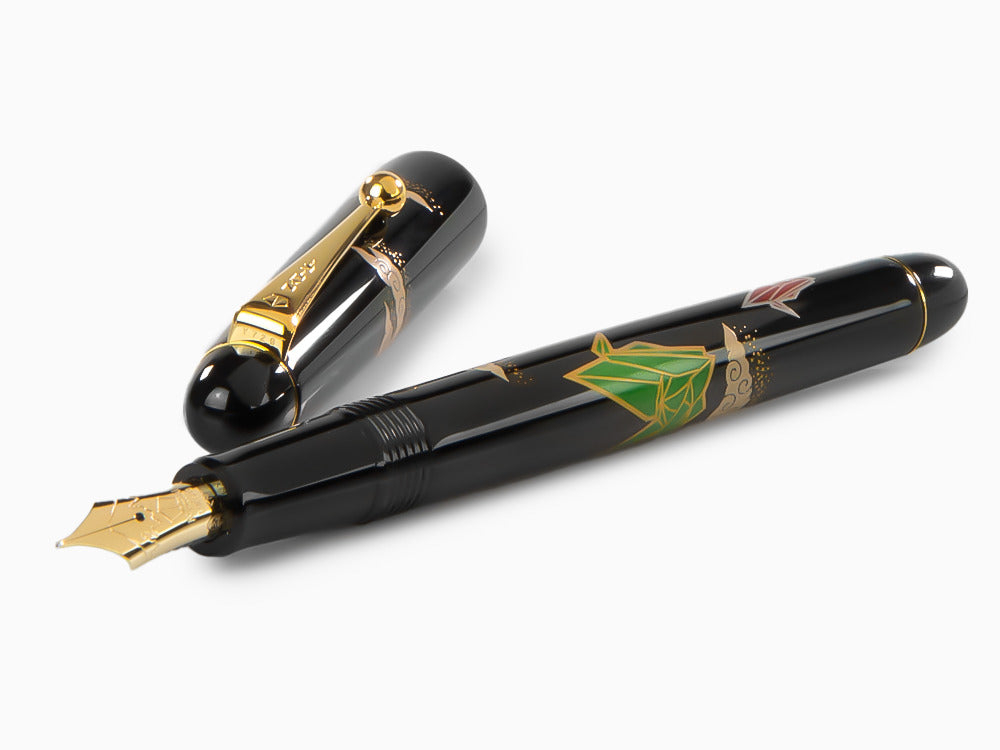 Namiki Nippon Art Origami Crane Füllfederhalter, Maki-e, FK-35-SMT