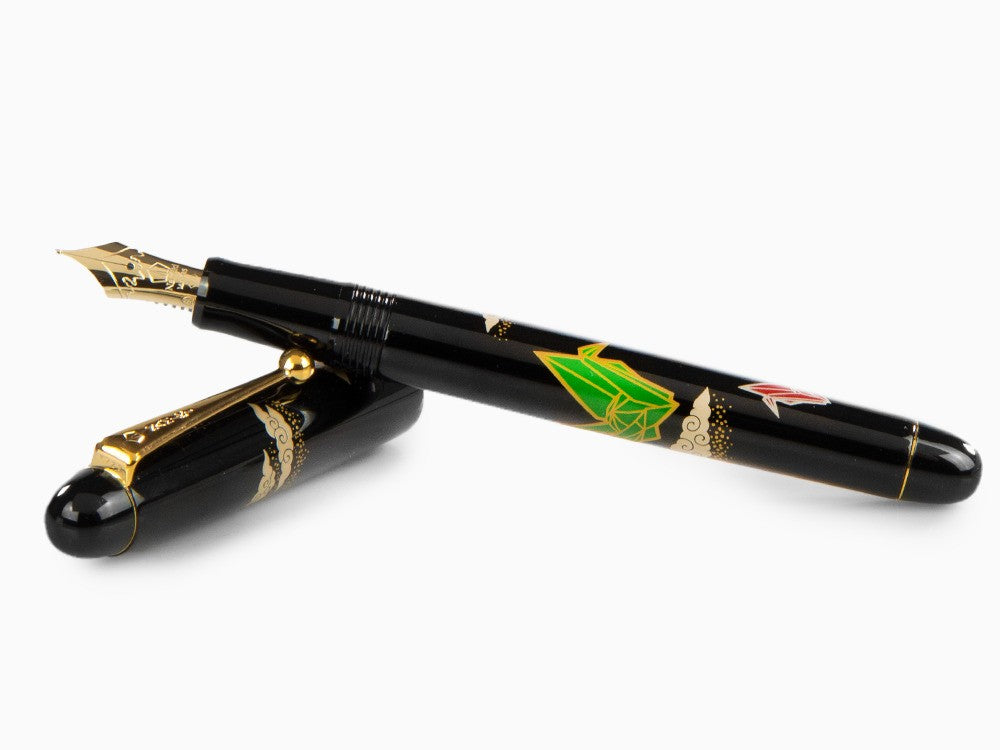 Namiki Nippon Art Origami Crane Füllfederhalter, Maki-e, FK-35-SMT