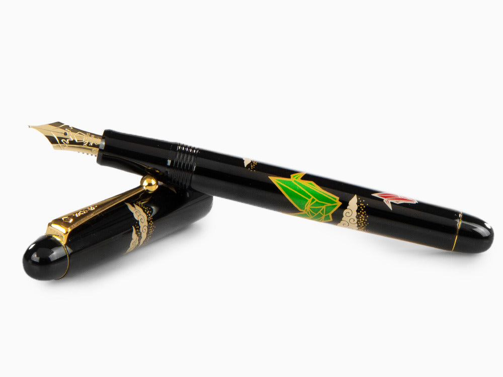 Namiki Nippon Art Origami Crane Füllfederhalter, Maki-e, FK-35-SMT