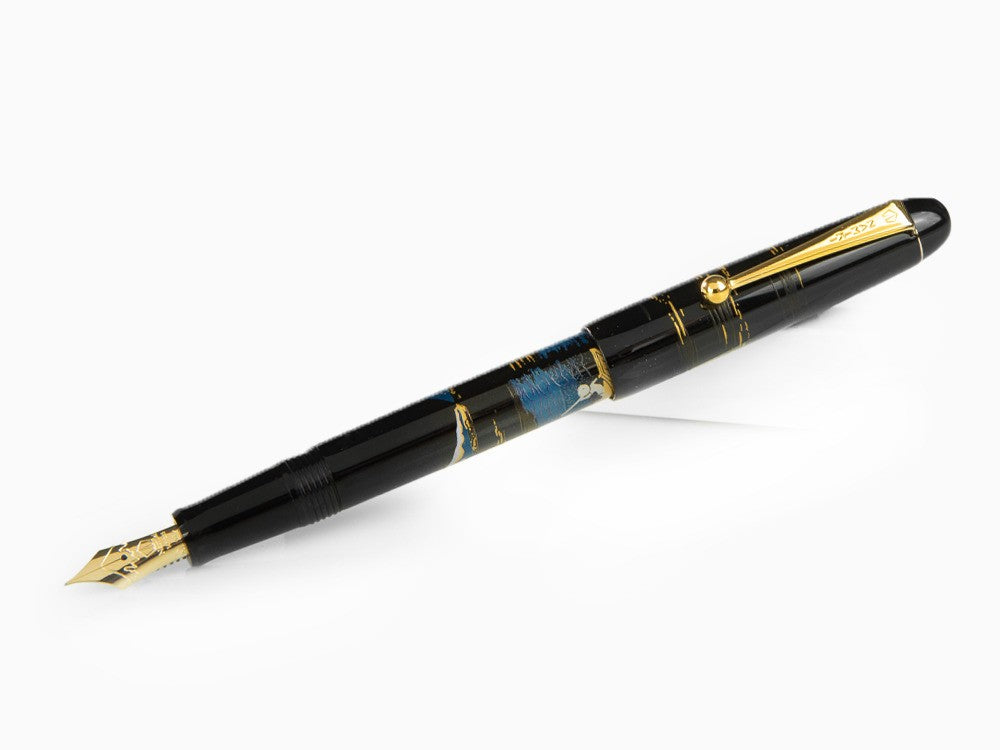 Namiki Nippon Art Mount Fuji and Ship Füllfederhalter, FK-35SM-FF