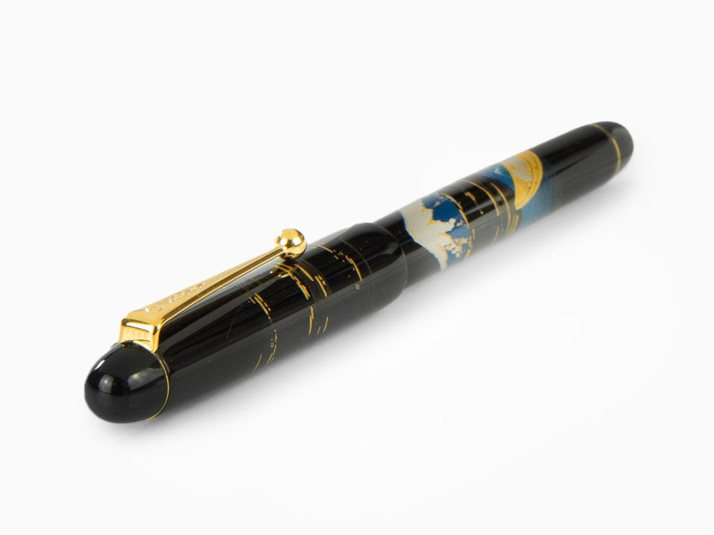 Namiki Nippon Art Mount Fuji and Ship Füllfederhalter, FK-35SM-FF
