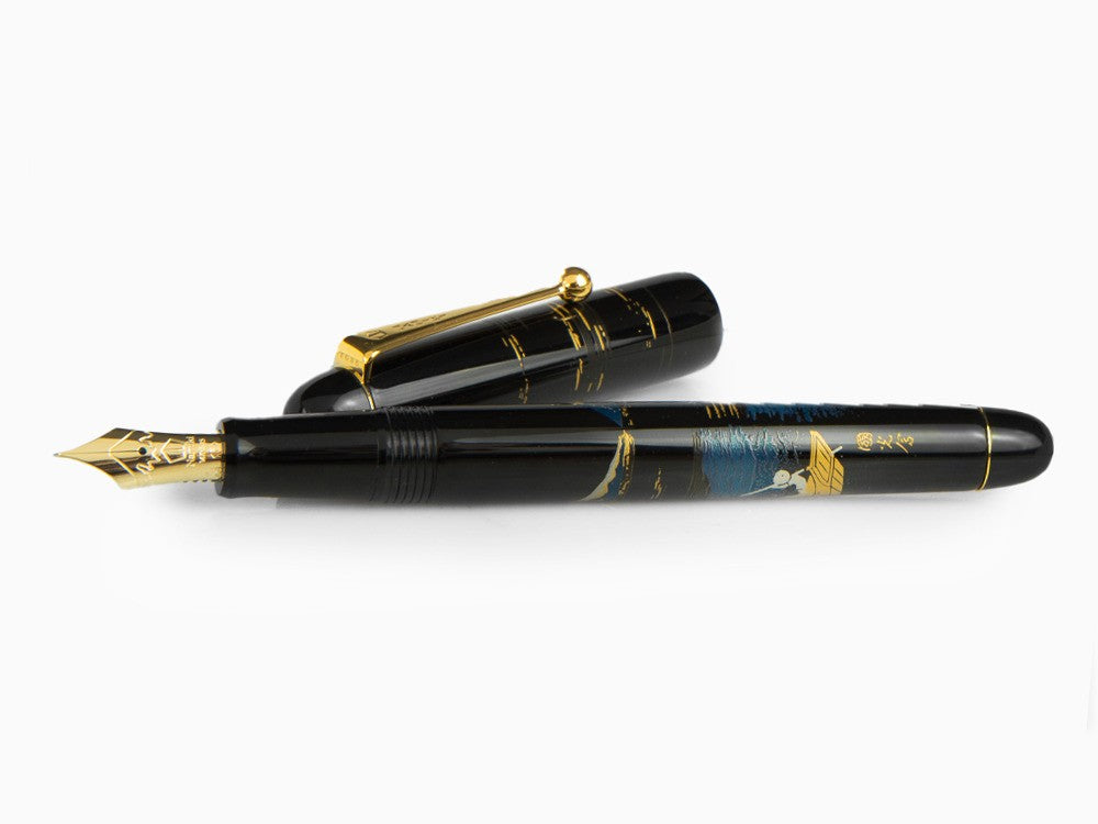 Namiki Nippon Art Mount Fuji and Ship Füllfederhalter, FK-35SM-FF