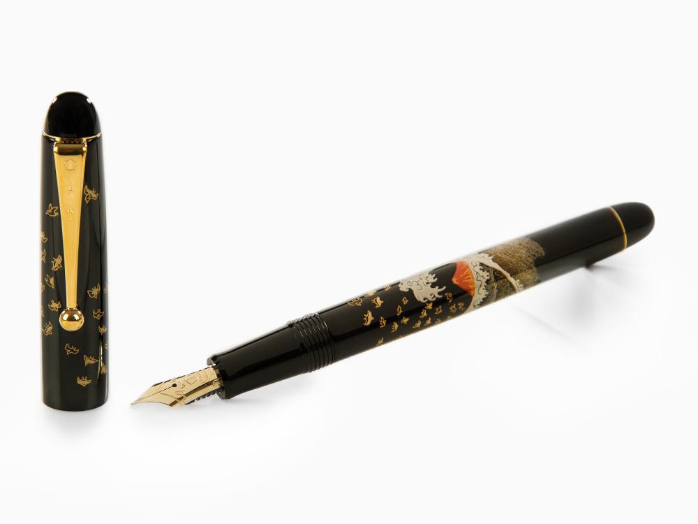 Namiki Nippon Art Mount Fuji and Wave Füllfederhalter, FK-35SMFN