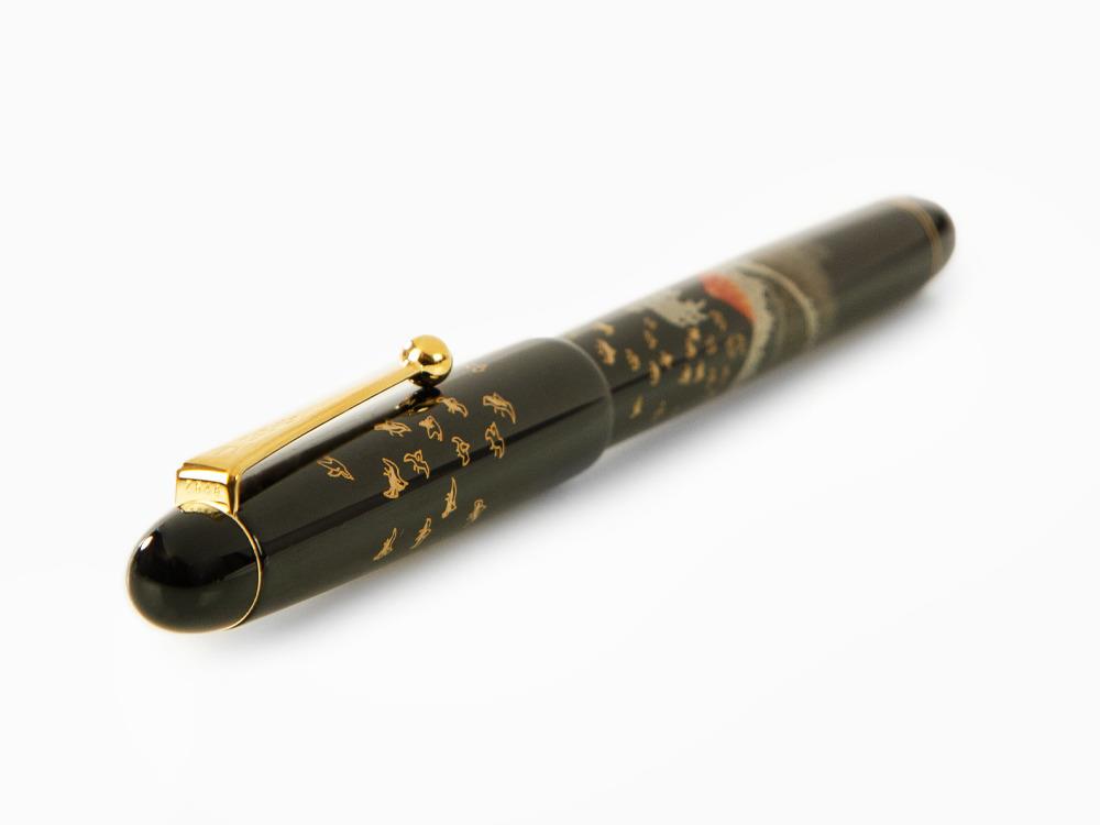 Namiki Nippon Art Mount Fuji and Wave Füllfederhalter, FK-35SMFN