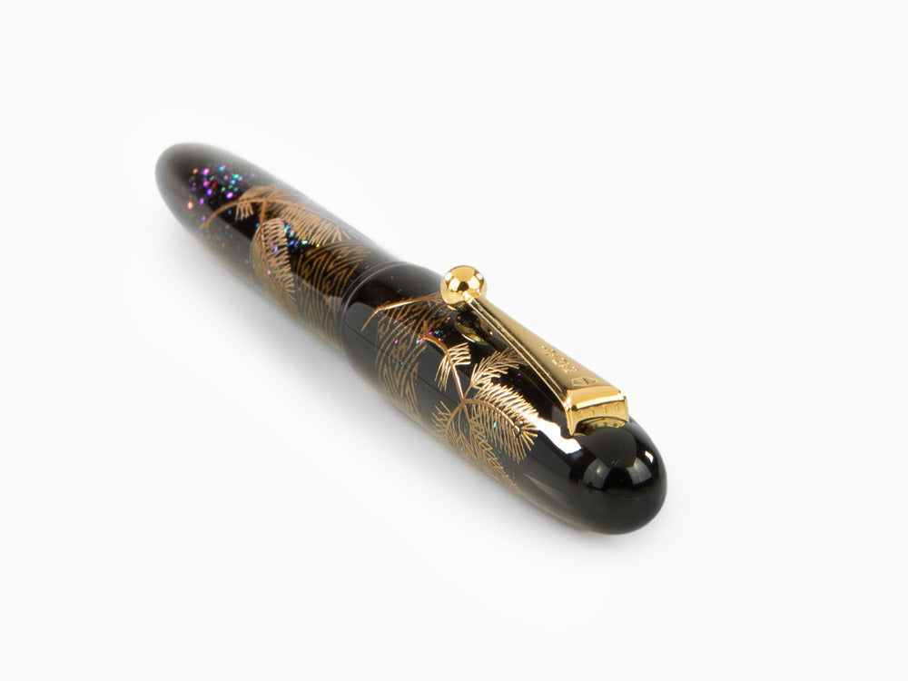 Namiki Yukari Füllfederhalter Pine Needles, Maki-e, FN-10M-MA