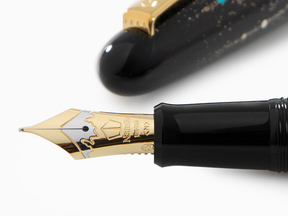 Namiki Yukari Shooting Star RadenFüllfederhalter, Urushi, FN-20M-RNB