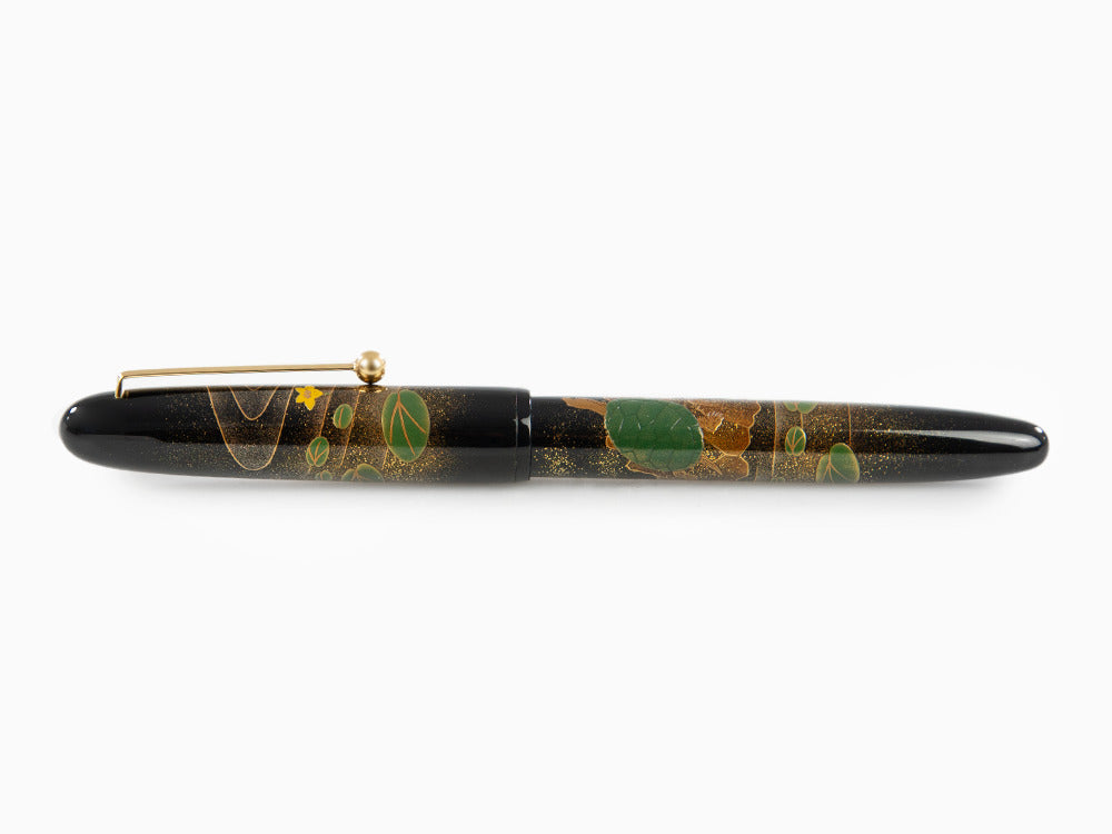 Namiki Yukari Turtles Füllfederhalter, Maki-e, Vergoldete, FN-30M-KM