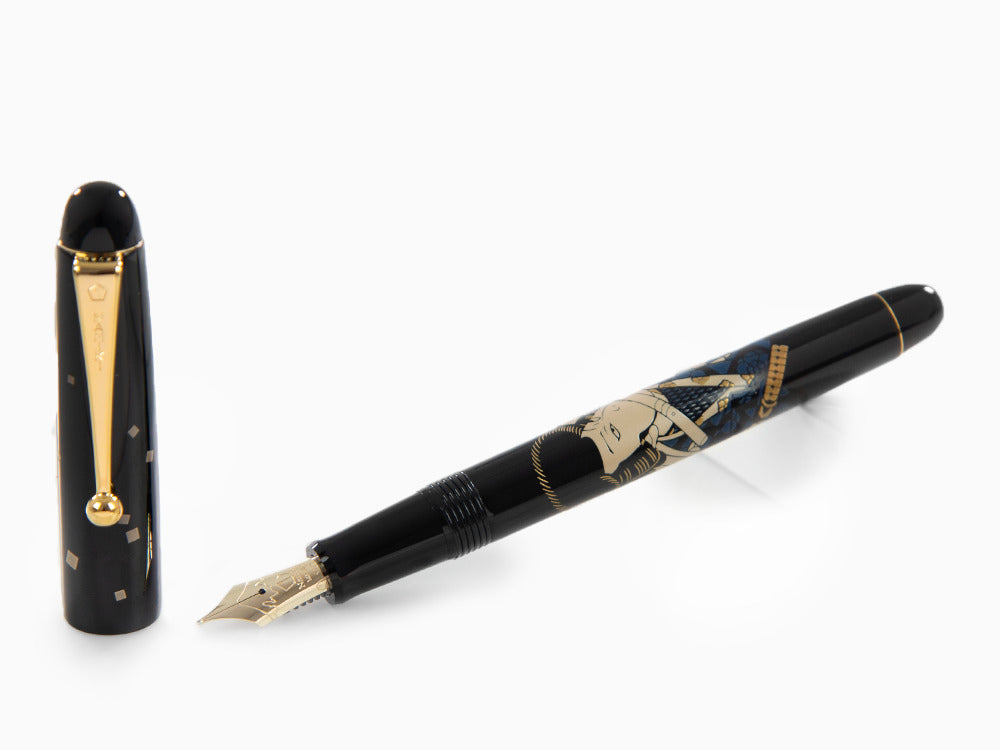 Namiki Nippon Art Ukiyo-e Shobei Odera Füllfederhalter, FN-35-SM-ARCHER