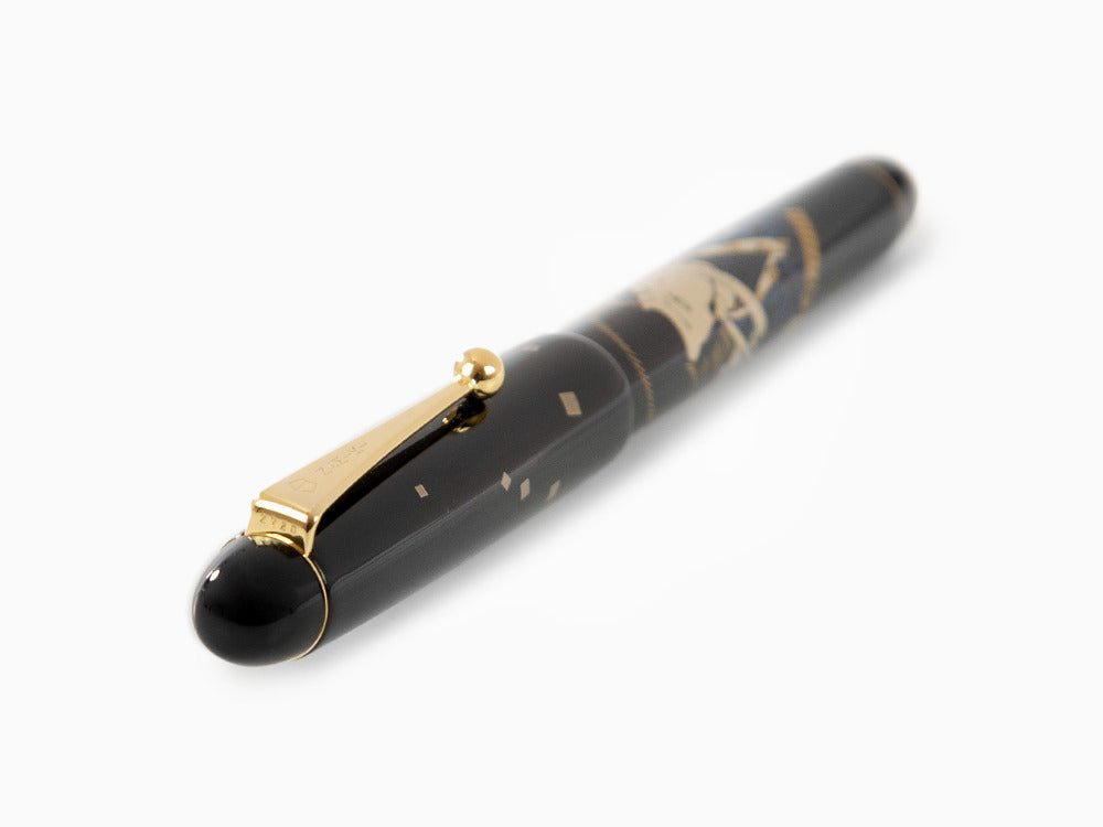 Namiki Nippon Art Ukiyo-e Shobei Odera Füllfederhalter, FN-35-SM-ARCHER