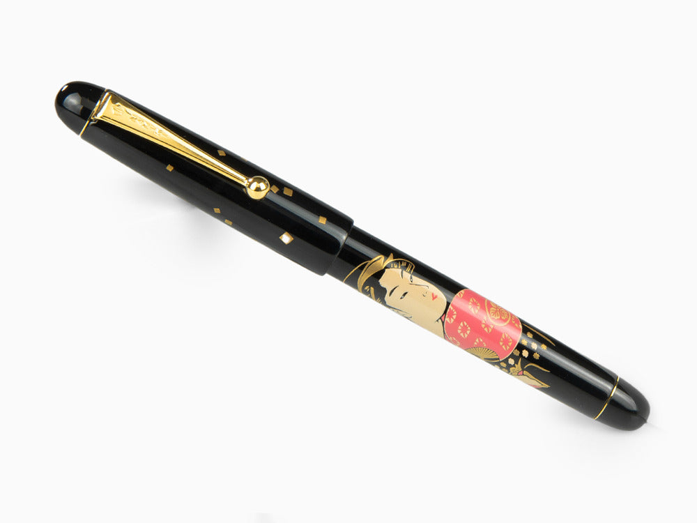 Namiki Nippon Art 3 Beauties Ohisa Takashima Füllfederhalter, Maki-e