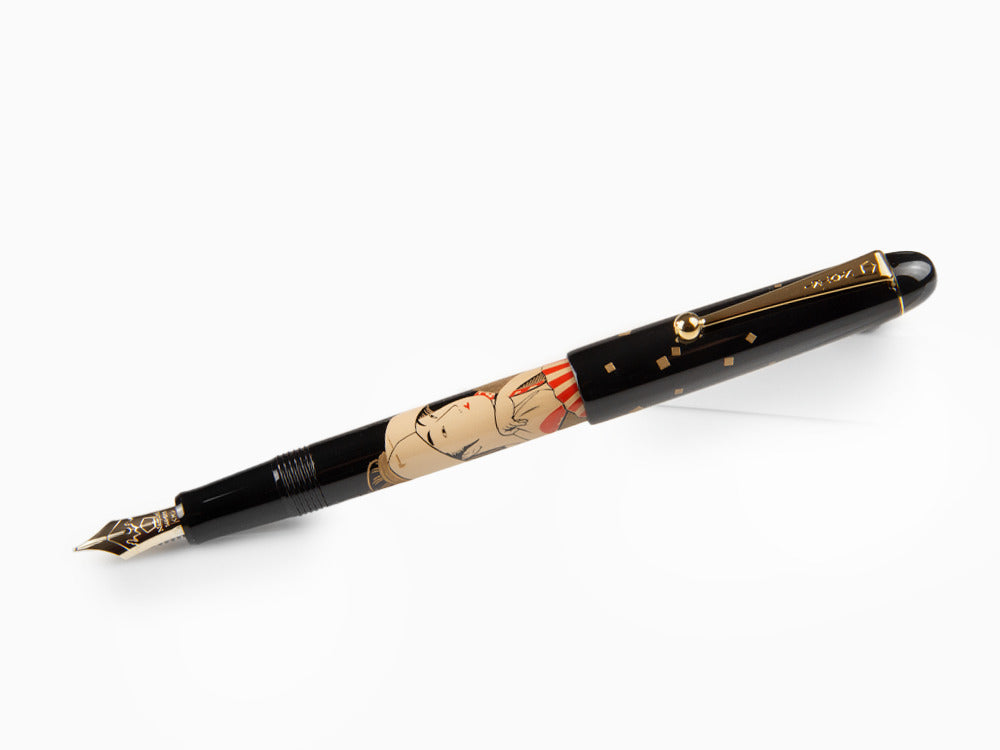 Namiki Nippon Art 3 Beautés Ukiyo-e Toyohina Tomimoto