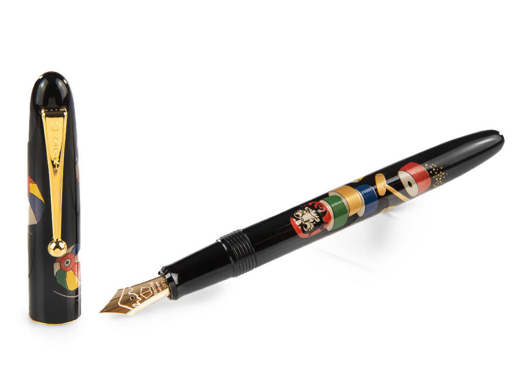 Namiki Nippon Art Toy-Darumaotoshi Füllfederhalter, FN-5M-DAR