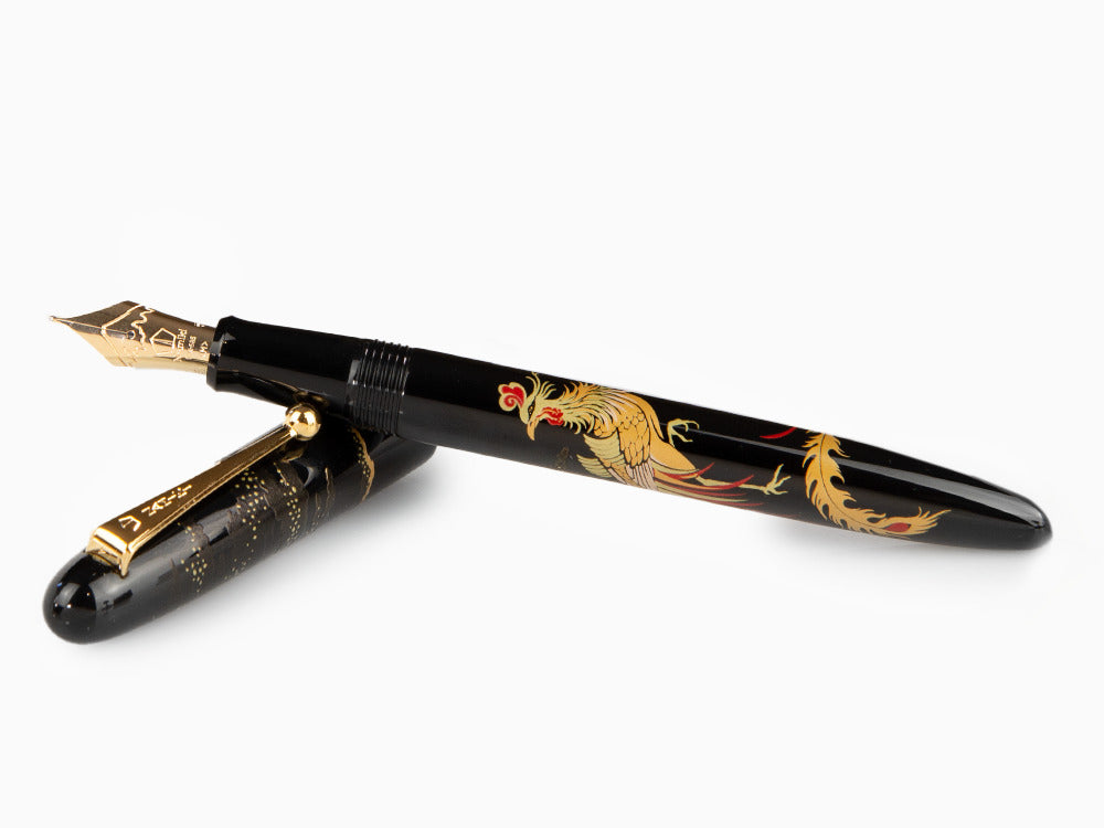 Namiki Nippon Art Chinese Phoenix Füllfederhalter, Maki-e, FN-5M-HZ