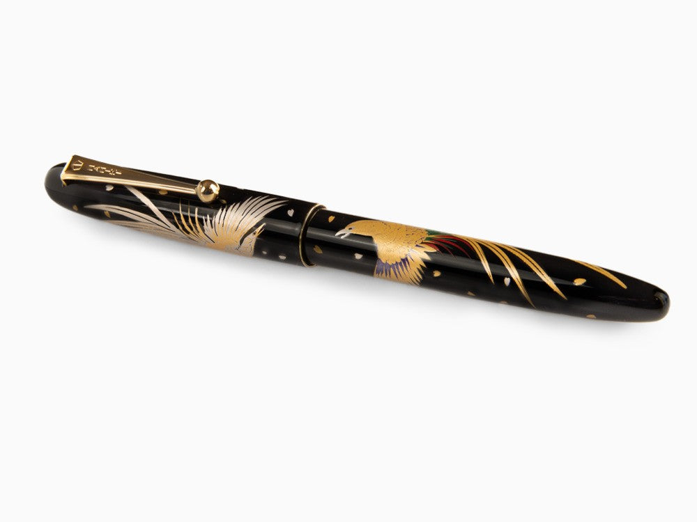 Namiki Nippon Art Golden Pheasant Füllfederhalter, Lack, FN-5M-KI