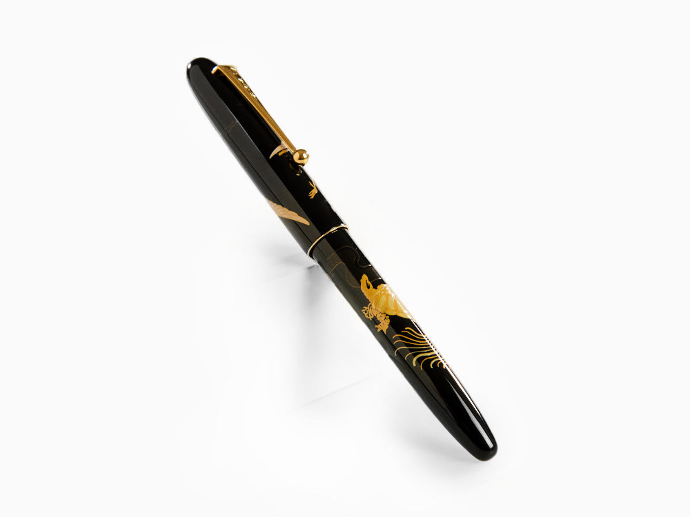 Namiki Nippon Art Crane and Turtle Füllfederhalter, Lack, FN-5M-TK