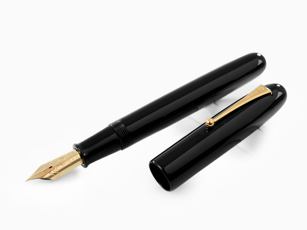 Namiki Pilot Emperor Urushi Schwarze Lack No.50 Füller, Gold, FNF-148S-B