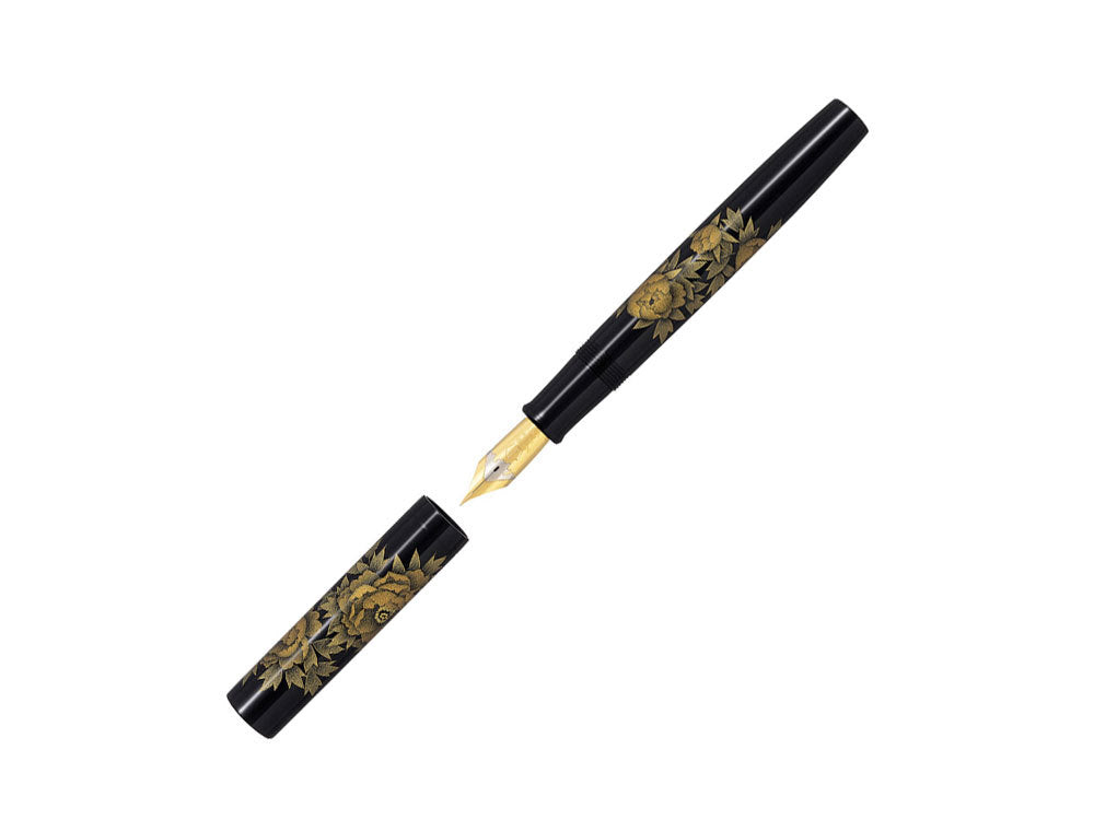 Namiki Chinkin Peony Füller, Vergoldete Beschläge, Chinkin, FNFVC-70M-BN