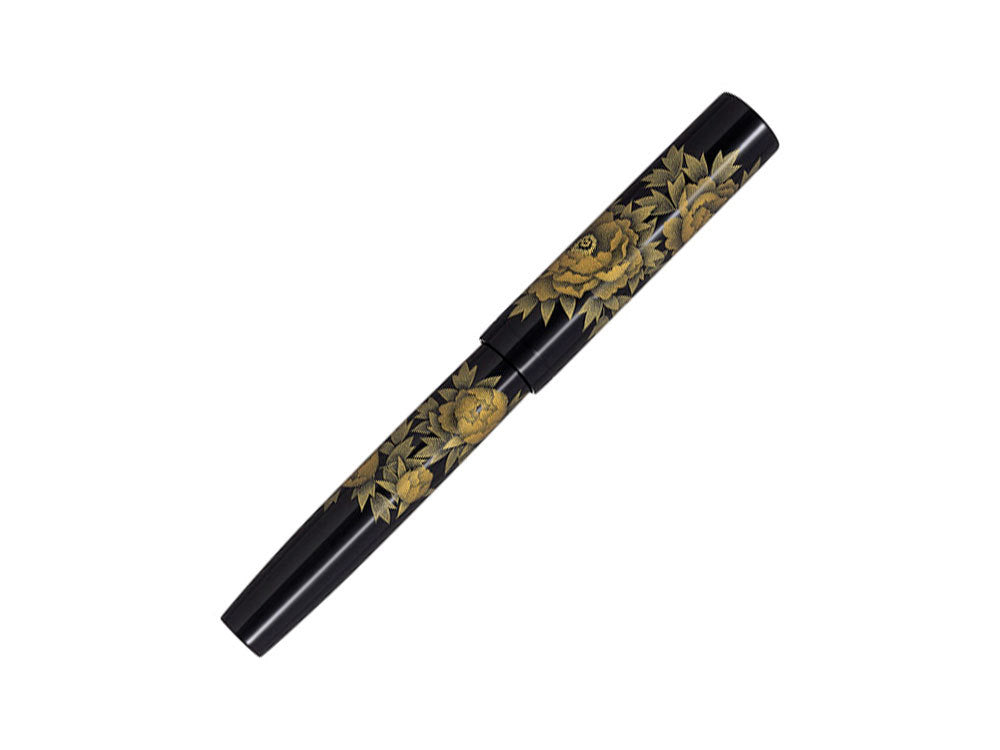 Namiki Chinkin Peony Füller, Vergoldete Beschläge, Chinkin, FNFVC-70M-BN