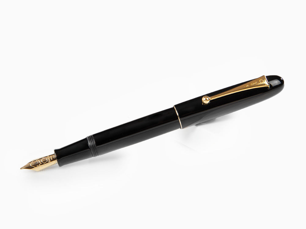 Namiki Pilot Yukari Urushi Schwarze Lack No.20 Füller, Gold, FNK-128S-B