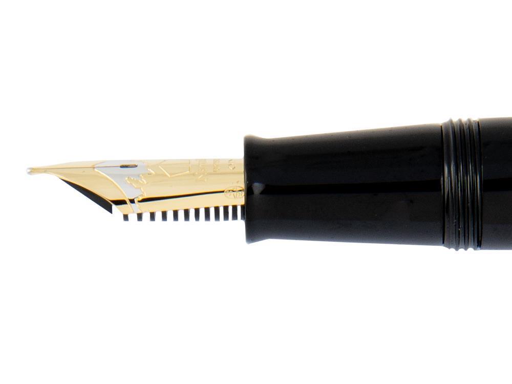 Namiki Yukari Royale Frog Füllfederhalter, Urushi Lack, Gold, Maki-e