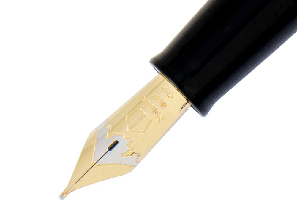 Namiki Yukari Royale Frog Füllfederhalter, Urushi Lack, Gold, Maki-e