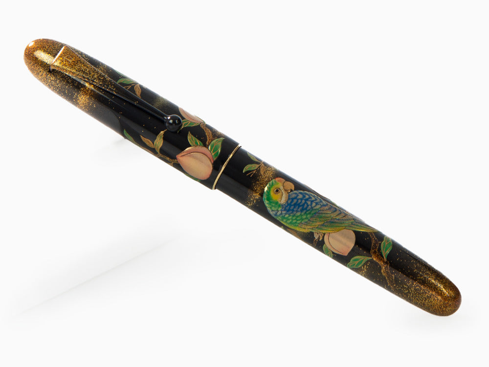 Namiki Yukari Royale Parrot with Peach Füllfederhalter, Gold