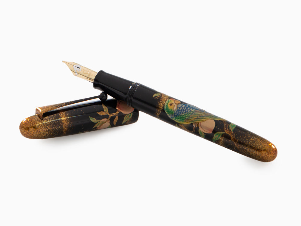 Namiki Yukari Royale Parrot with Peach Füllfederhalter, Gold
