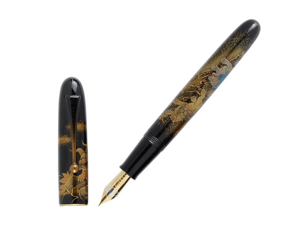 Namiki Yukari Royale Lioness and cubs Füllfederhalter, Urushi Lack