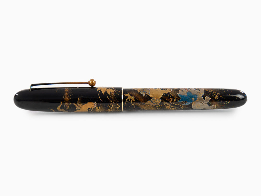 Namiki Yukari Royale Lioness and cubs Füllfederhalter, Urushi Lack
