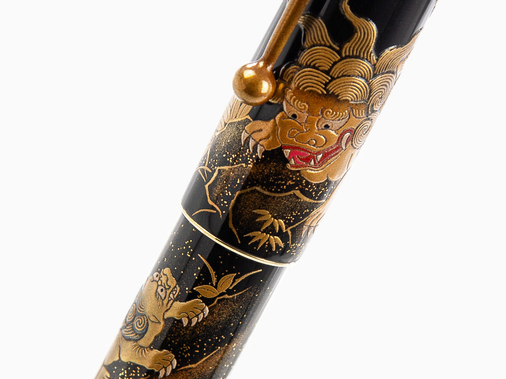 Namiki Yukari Royale Lioness and cubs Füllfederhalter, Urushi Lack