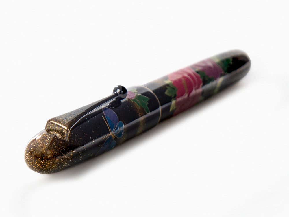 Namiki Yukari Royale  Peony & Butterfly Füllfederhalter Togidashi Maki-e