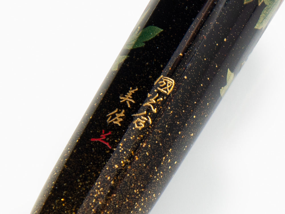 Namiki Yukari Royale  Peony & Butterfly Füllfederhalter Togidashi Maki-e