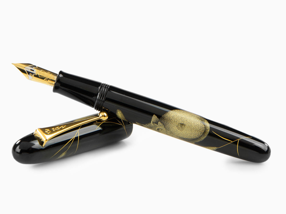 Namiki Chinkin Cat Füllfederhalter, Urushi, FNKC-30-MNEK