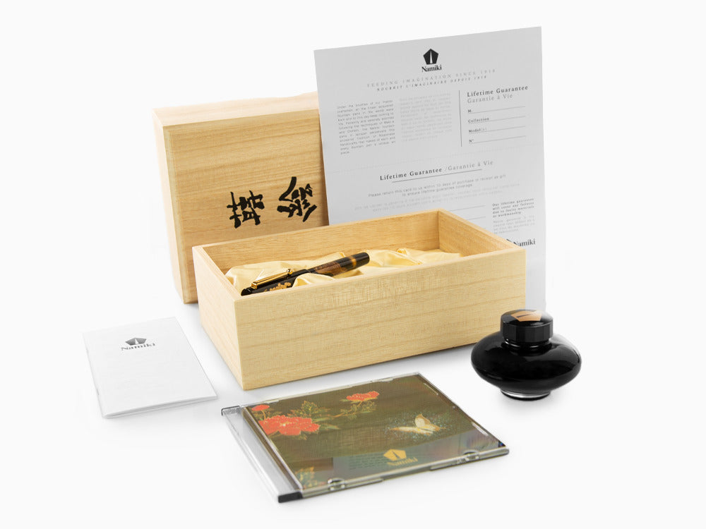 Namiki Yukari Zodiac Horse Füllfederhalter, Urushi Lack, FNV-20M-MA