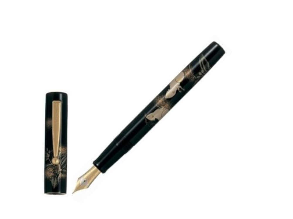 Namiki Yukari Zodiac Mouse Füllfederhalter, Urushi Lack, FNV-20M-N