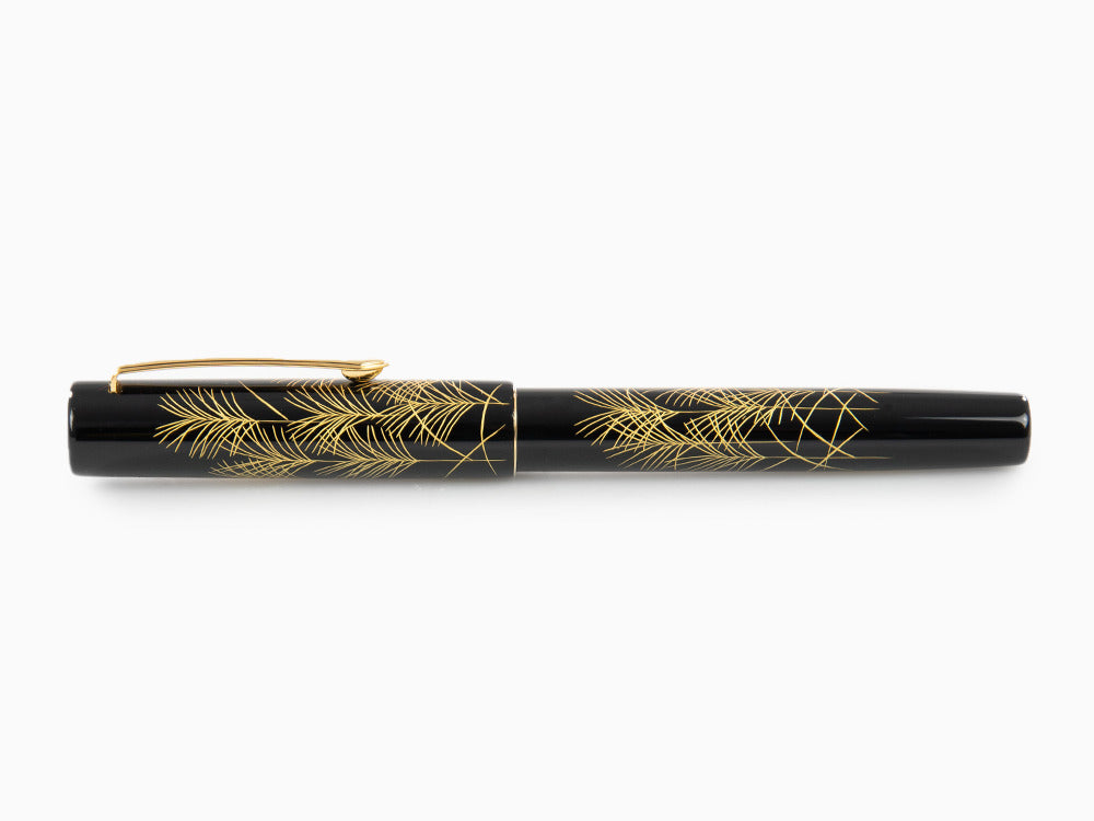 Namiki Chinkin Silver Grass (Susuki) Füller, Maki-e, FNVC-10M-SU