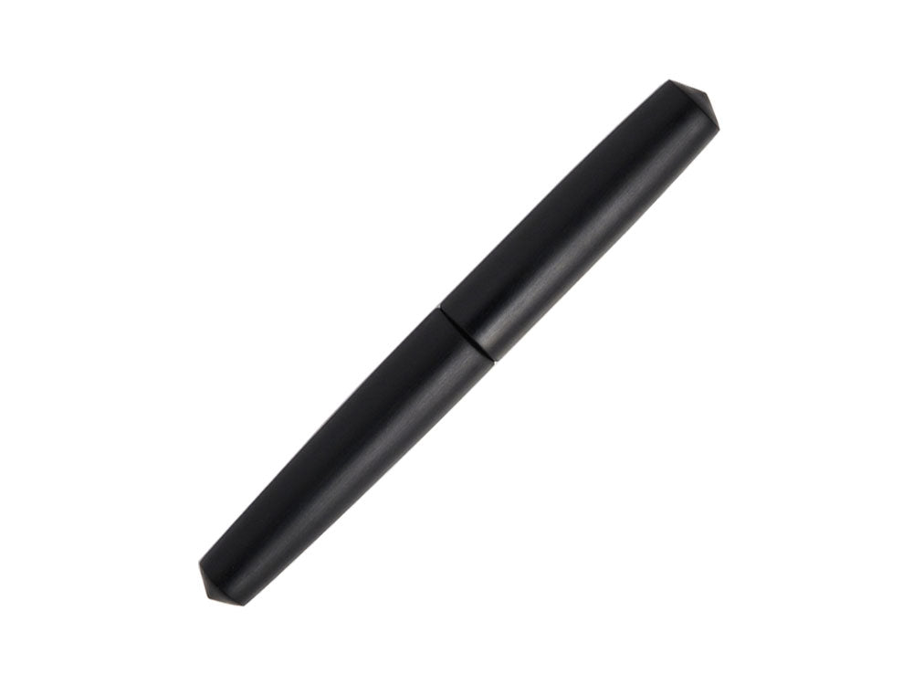 Nakaya Cigar Füller Piccolo Hairline, Schwarz, Naturkautschuk