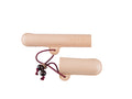 Nakaya Etui, Leder, Braun / Rot, 1 Schreibgerät